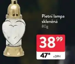 Qanto Pietní lampa skleněná nabídka