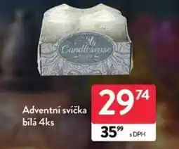 Qanto Adventní svíčka bílá nabídka