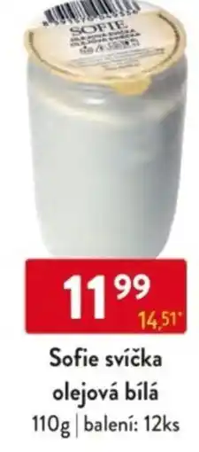 Qanto Sofie svíčka olejová bílá nabídka