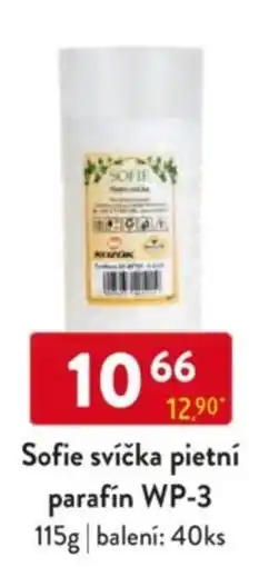 Qanto Sofie svíčka pietní parafín WP-3 nabídka