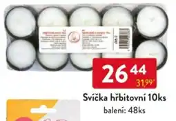 Qanto Svíčka hřbitovní nabídka