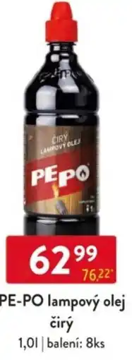 Qanto PE-PO lampový olej čirý nabídka