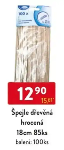 Qanto Špejle dřevěná hrocená nabídka