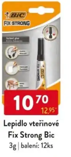 Qanto Lepidlo vteřinové Fix Strong Bic nabídka