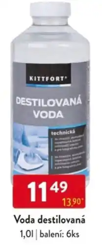 Qanto Voda destilovaná nabídka