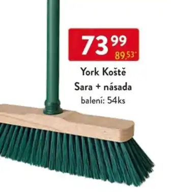 Qanto York Koště Sara + násada nabídka