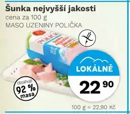 Konzum Šunka nejvyšší jakosti nabídka