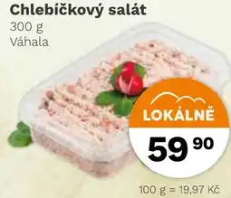 Konzum Chlebíčkový salát nabídka