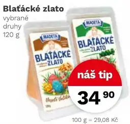 Konzum Blaťácké zlato nabídka