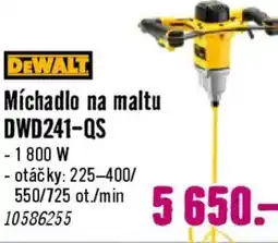 Hornbach DEWALT Míchadlo na maltu DWD241-QS nabídka