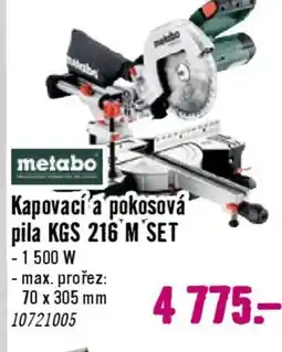Hornbach Kapovací a pokosová pila KGS 216 M SET nabídka