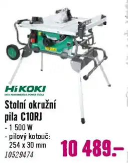 Hornbach Stolní okružní pila C10RJ nabídka