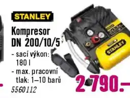 Hornbach STANLEY Kompresor DN 200/10/5 nabídka