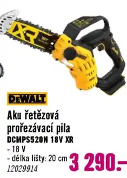 Hornbach DEWALT Aku řetězová prořezávací pila nabídka