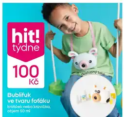 Pepco Bublifuk ve tvaru foťáku nabídka