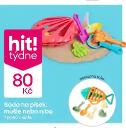 Pepco Sada na písek: mušle nebo ryba nabídka