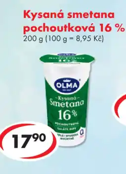 CBA OLMA Kysaná smetana pochoutková 16 % nabídka