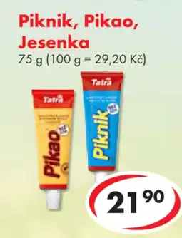 CBA Piknik, Pikao, Jesenka nabídka