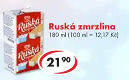 CBA Ruská zmrzlina nabídka