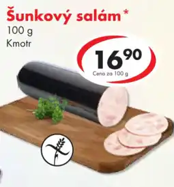 CBA Šunkový salám nabídka