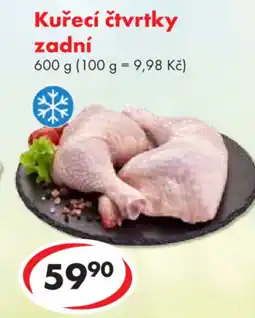 CBA Kuřecí čtvrtky zadní nabídka