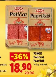 Lidl Paprikáš nabídka