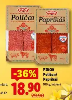 Lidl Poličan nabídka