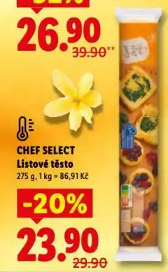 Lidl Listové těsto nabídka