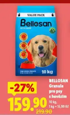 Lidl Bellosan granule pro psy nabídka
