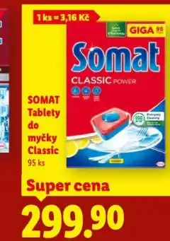 Lidl Somat tablety do myčky nabídka