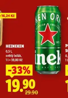 Lidl Pivo heineken nabídka