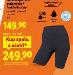 Lidl Funkční kraťasy nabídka