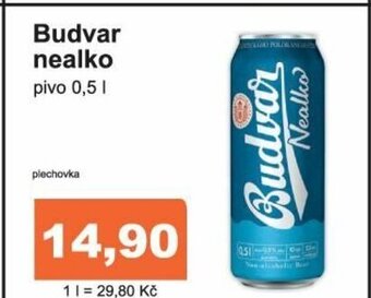 COOP DISKONT Budvar nealko 0,5l nabídka