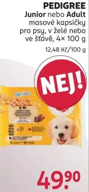 Rossmann PEDIGREE Junior nebo Adult nabídka