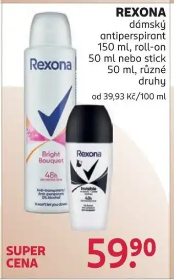 Rossmann Rexona nabídka