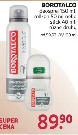Rossmann Borotalco nabídka