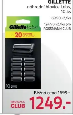 Rossmann Gillette nabídka