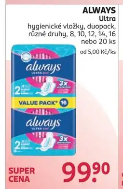 Rossmann Always ultra nabídka