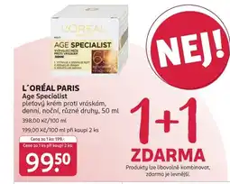 Rossmann L'oréal paris age specialist nabídka