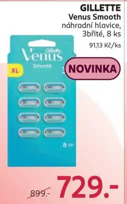 Rossmann Gillette venus smooth nabídka