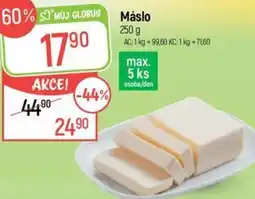Globus Máslo nabídka