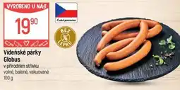 Globus Vídeňské párky Globus nabídka