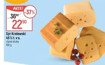 Globus Sýr Krolewski 45% t.v s. nabídka
