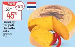 Globus Landana, sýr typu gouda z kravského mléka nabídka