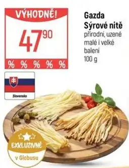 Globus Gazda Sýrové nitě nabídka