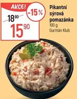 Globus Pikantní sýrová pomazánka nabídka