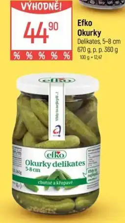 Globus Efko Okurky nabídka
