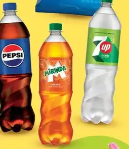 Globus Pepsi Mirinda, 7UP nabídka