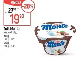 Globus Zott Monte nabídka