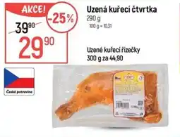 Globus Uzená kuřecí čtvrtka nabídka